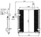 Nrf Airco condensor 35597 Nrf Airco condensor 35597