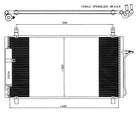 Airco condensor Nrf 35624 Airco condensor Nrf 35624