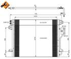 Airco condensor Nrf 35928 Airco condensor Nrf 35928