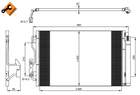 Airco condensor Nrf 35970 Airco condensor Nrf 35970
