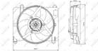 Nrf Ventilatormotor-/wiel motorkoeling 47255 Nrf Ventilatormotor-/wiel motorkoeling 47255