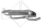 EGR koeler Nrf 48005 EGR koeler Nrf 48005