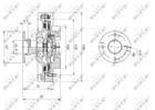 Ventilatorkoppeling Nrf 49585 Ventilatorkoppeling Nrf 49585