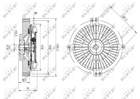 Ventilatorkoppeling Nrf 49641 Ventilatorkoppeling Nrf 49641