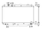 Radiateur Nrf 53324 Radiateur Nrf 53324