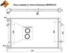 Radiateur Nrf 53405 Radiateur Nrf 53405