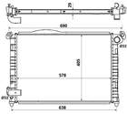 Radiateur Nrf 55338 Radiateur Nrf 55338