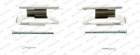 Ferodo Rem montageset FBA512 Ferodo Rem montageset FBA512