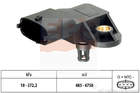 Inlaatdruk-/MAP-sensor / Luchtdruksensor hoogteregelaar Eps 1993236 Inlaatdruk-/MAP-sensor / Luchtdruksensor hoogteregelaar Eps 1993236