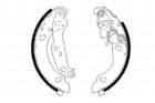 Bosch Remschoen set 0 986 487 624 Bosch Remschoen set 0 986 487 624