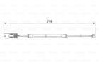 Bosch Slijtage indicator 1 987 474 925 Bosch Slijtage indicator 1 987 474 925