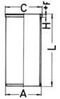 Cilinderbus/voering Kolbenschmidt 89734190 Cilinderbus/voering Kolbenschmidt 89734190