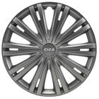Mijnautoonderdelen Wieldop Set Giga 14" GunMetal PP 5044G Mijnautoonderdelen Wieldop Set Giga 14" GunMetal PP 5044G