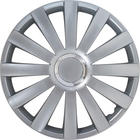 Wieldop Set Spyder 14" Silver + Chr Mijnautoonderdelen pp5084 Wieldop Set Spyder 14" Silver + Chr Mijnautoonderdelen pp5084