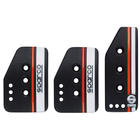 PedalSet Settanta zwart alu/wit/ora Sparco sp37879io PedalSet Settanta zwart alu/wit/ora Sparco sp37879io