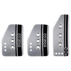 PedalSet Settanta titanium/zwart Sparco sp37879it PedalSet Settanta titanium/zwart Sparco sp37879it