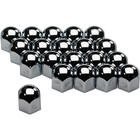 WheelNut Covers Chromed Steel 19mm/ Mijnautoonderdelen sywn19s WheelNut Covers Chromed Steel 19mm/ Mijnautoonderdelen sywn19s