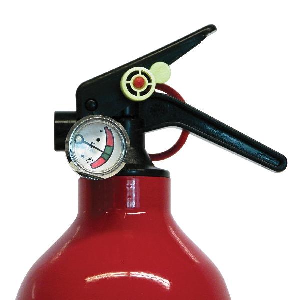 Carpoint Brandblusser ABC 1kg met manometer 40912 Carpoint Brandblusser ABC 1kg met manometer 40912