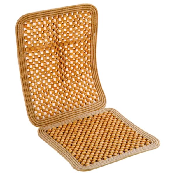 Carpoint Kralenkussen camel met omranding 10059 Carpoint Kralenkussen camel met omranding 10059