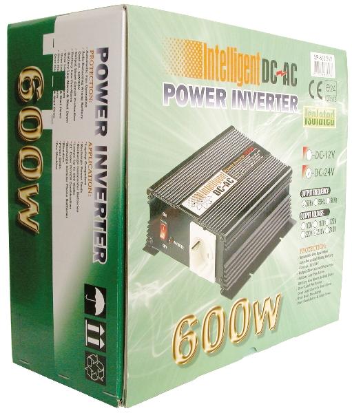 Carpoint Omvormer 24V>230V, 600-1500W 10313 Carpoint Omvormer 24V>230V, 600-1500W 10313