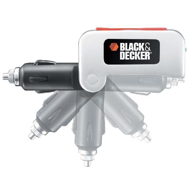 Black & Decker Black&Decker BDPC10USB Omvormer USB 90101 Black & Decker Black&Decker BDPC10USB Omvormer USB 90101
