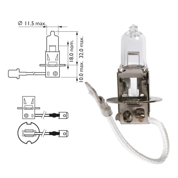 Narva Narva 48321 H3 55W 12V 44252 Narva Narva 48321 H3 55W 12V 44252