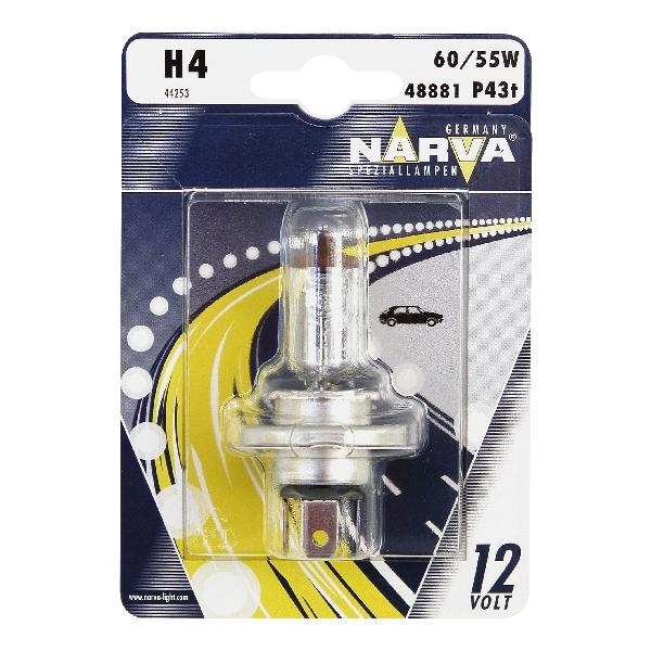 Narva Narva 48881 H4 60/55W 12V 44253 Narva Narva 48881 H4 60/55W 12V 44253