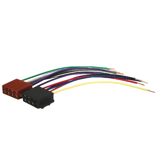 Carpoint Radioverloopstekker RAL male ISO Power & Speaker 10040 Carpoint Radioverloopstekker RAL male ISO Power & Speaker 10040