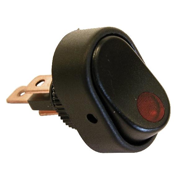 Carpoint Schakelaar met rode led 10651 Carpoint Schakelaar met rode led 10651