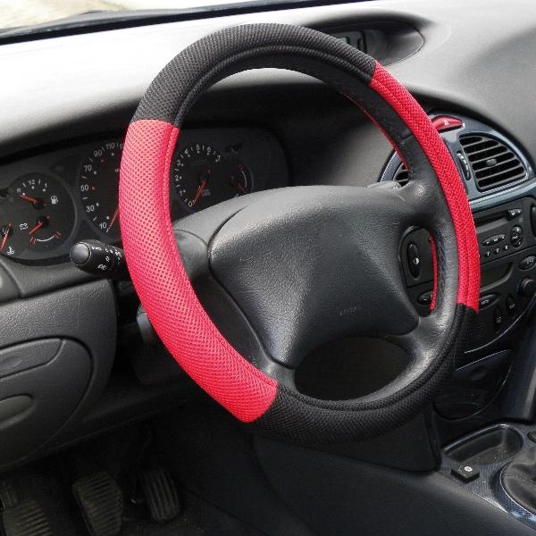 Carpoint Stuurhoes X-treme Mesh zwart/rood 10110 Carpoint Stuurhoes X-treme Mesh zwart/rood 10110