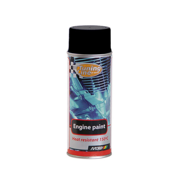 Motip Engine Paint 400ml Black MT 04092 Motip Engine Paint 400ml Black MT 04092