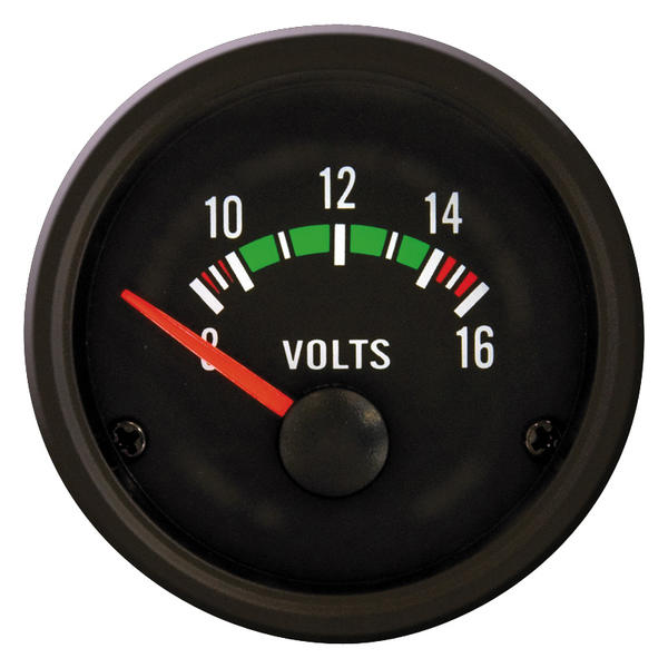 Mijnautoonderdelen PI Black Voltage 8-16 Volt 52mm PI 48986 Mijnautoonderdelen PI Black Voltage 8-16 Volt 52mm PI 48986