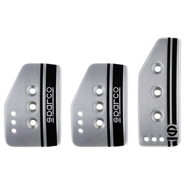 Sparco PedalSet Settanta titanium/zwart SP 37879IT Sparco PedalSet Settanta titanium/zwart SP 37879IT