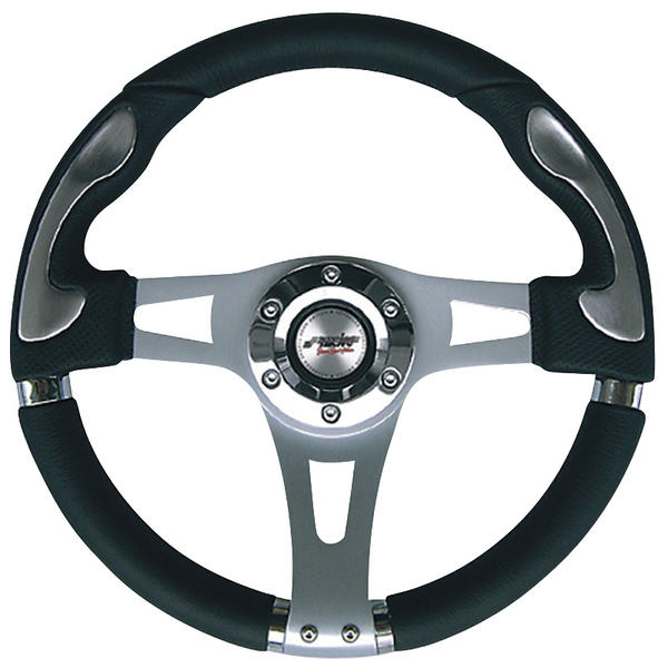Simoni Racing Indianapolis 330mm Black Eco Leathe SR IN33N Simoni Racing Indianapolis 330mm Black Eco Leathe SR IN33N